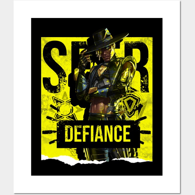 Apex Legends Seer Defiance Wall Art by LucioDarkTees